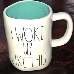 ❌SOLD❌ Rae Dunn Mug Teal Inside